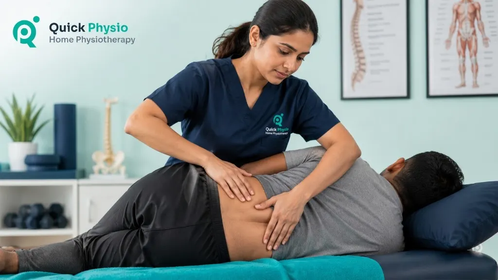 Physiotherapy assessment for back, knee and neck pain